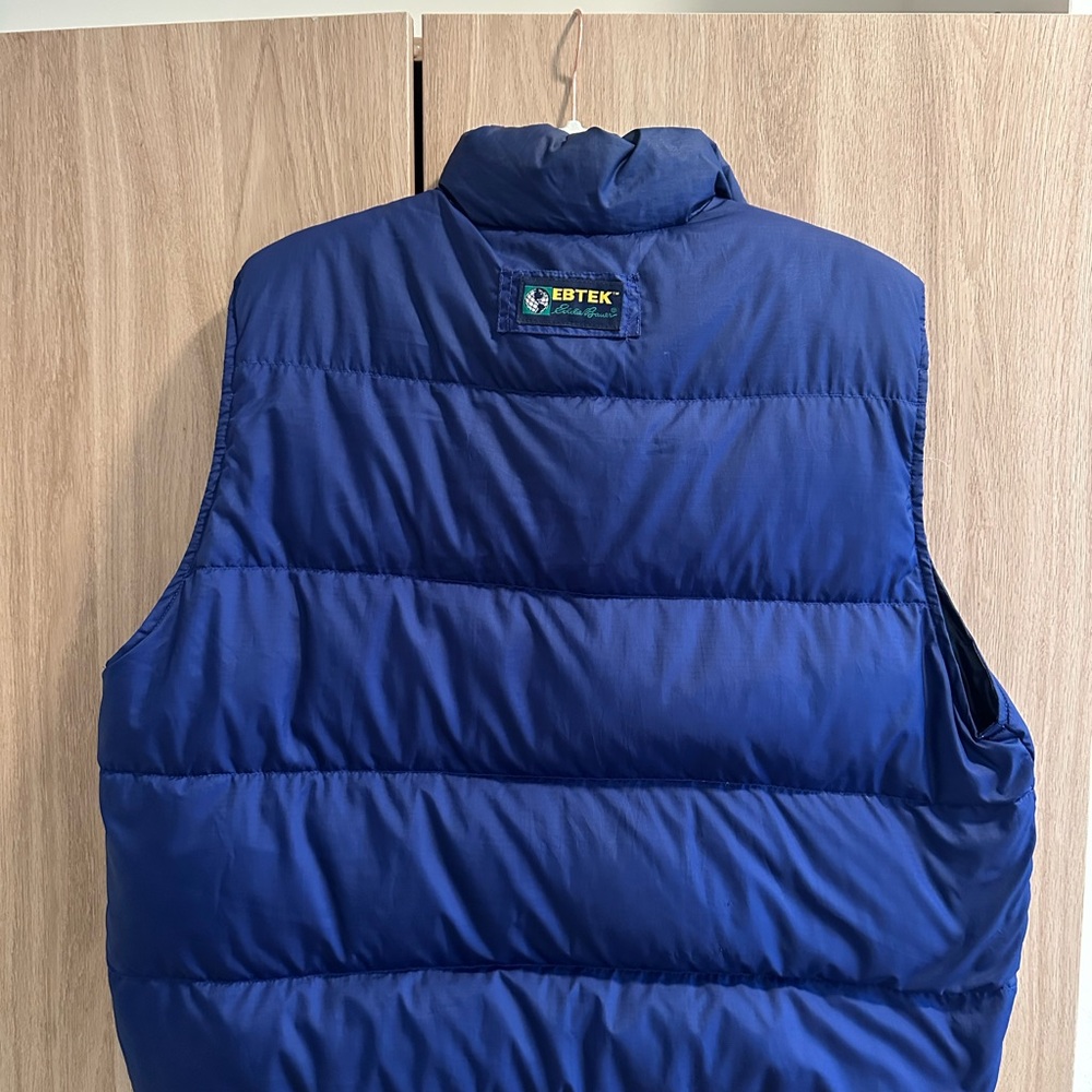 Eddie Bauer Blue Puffer Vest